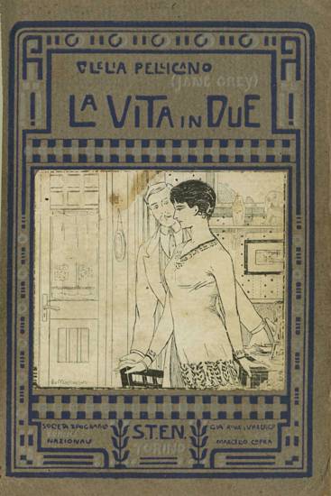 Copertina de "La vita in due" di Clelia Pellicano